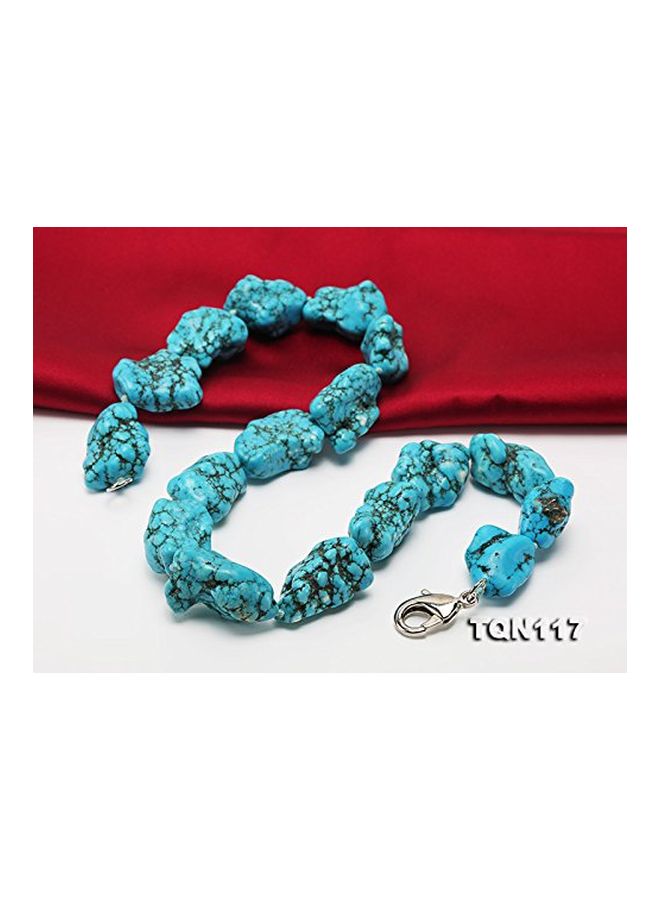 Turquoise Studded Opera Necklace - v1552045730/N21637724A_4