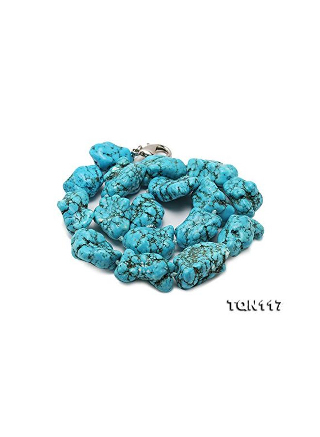 Turquoise Studded Opera Necklace - v1552045791/N21637724A_2