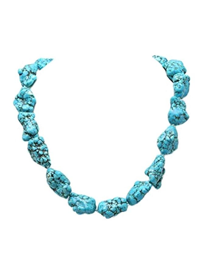 Turquoise Studded Opera Necklace - v1552045989/N21637724A_1