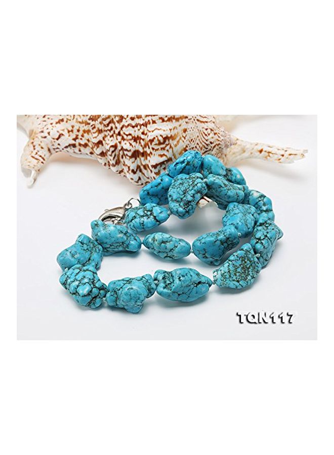 Turquoise Studded Opera Necklace - v1552046111/N21637724A_3