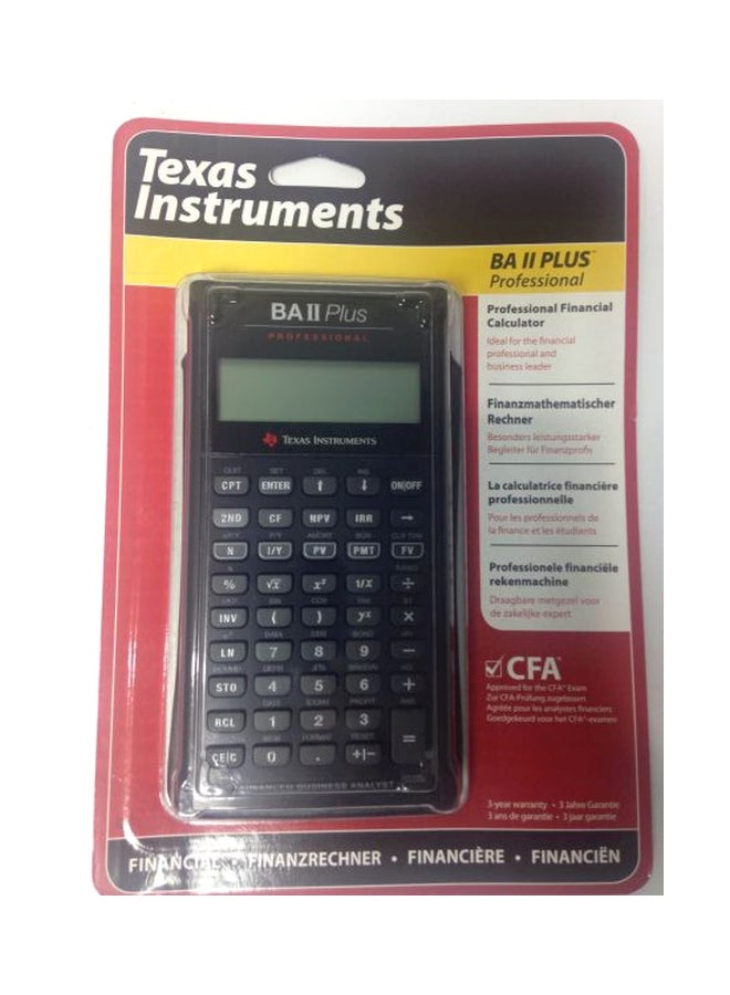 TEXAS INSTRUMENTS - Ti-Ba Ii Plus Financial And Business Calculators - Image 1