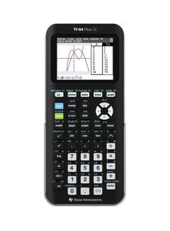 TEXAS INSTRUMENTS Plus CE Graphing Calculator Black/White/Blue  - Image 1