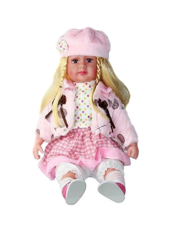 Cute And Beautiful Talking Fashion Doll Vibrant Color Durable Sturdy