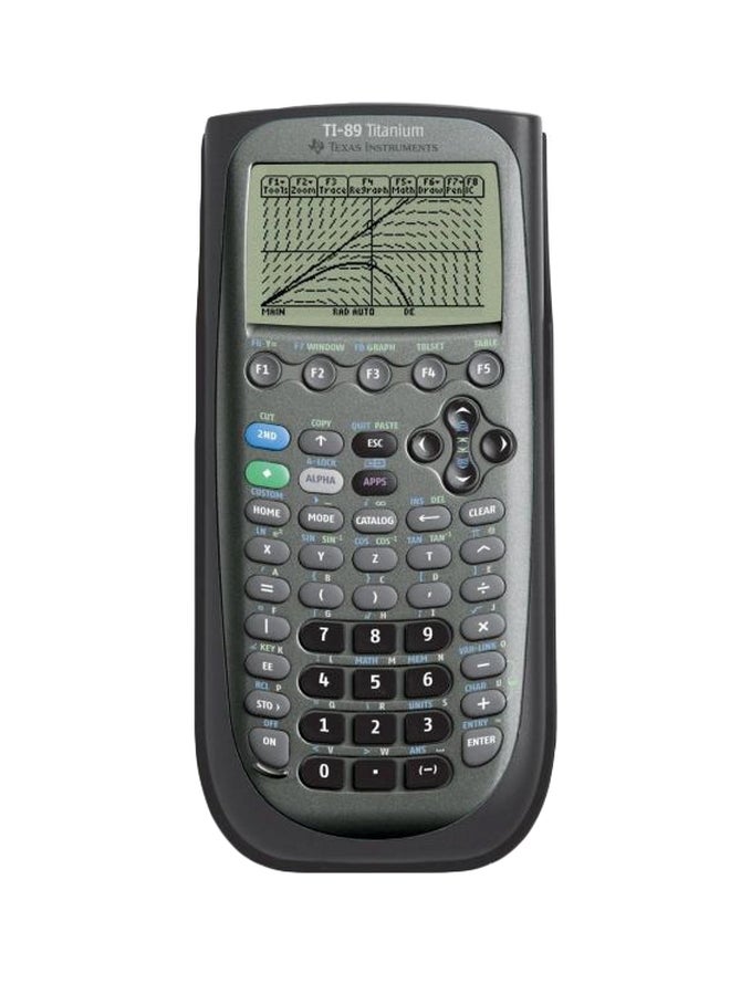 TEXAS INSTRUMENTS - TI-89 Titanium Graphing Calculator Grey/Black/Green - Image 1