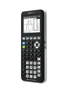 TEXAS INSTRUMENTS Plus CE Graphing Calculator Black/White/Blue  - Image 2