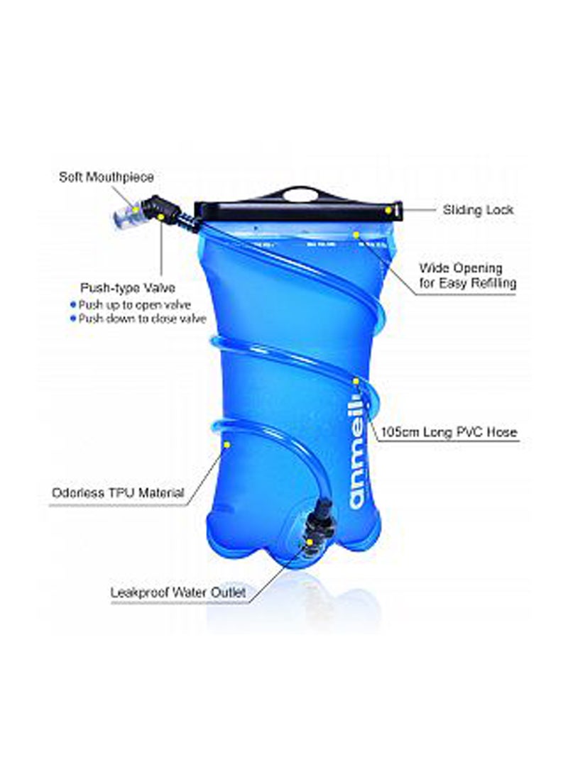ANMEILU Hydration Bladder Water Reservoir Bag 2L 2Liters  - Image 2
