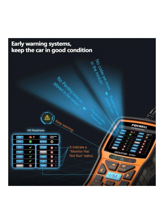 فوكسويل قارئ رموز الأعطال OBD 2 - Image 2