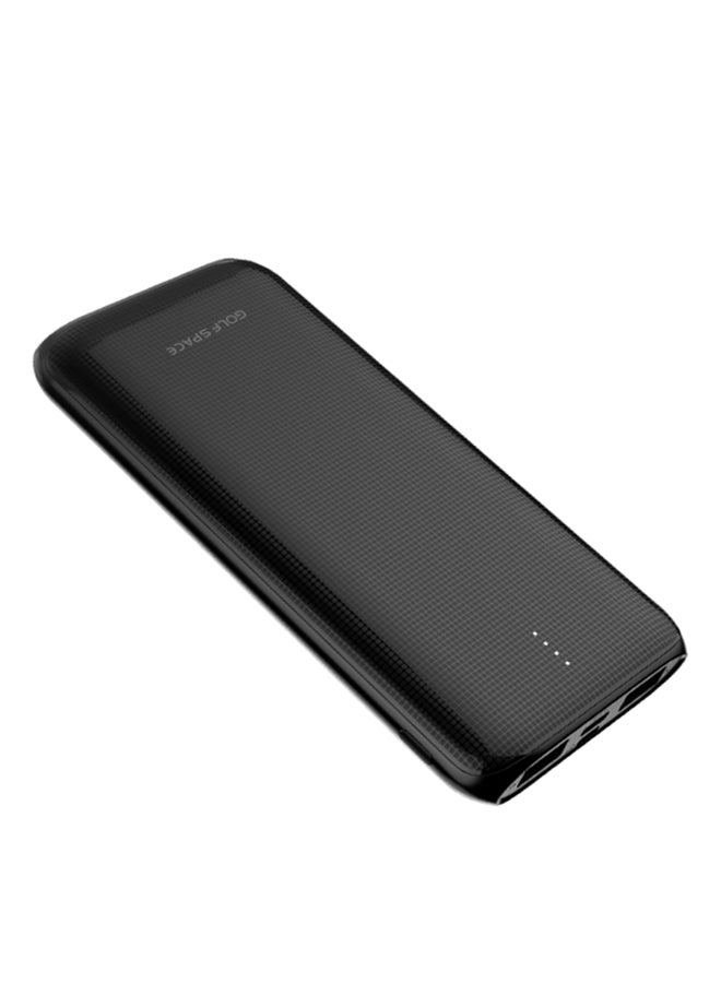 GOLF SPACE - 10000.0 mAh Type-C Power Bank Black - Image 1