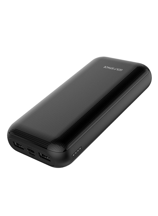 GOLF SPACE 20000.0 mAh Type-C Power Bank Black 