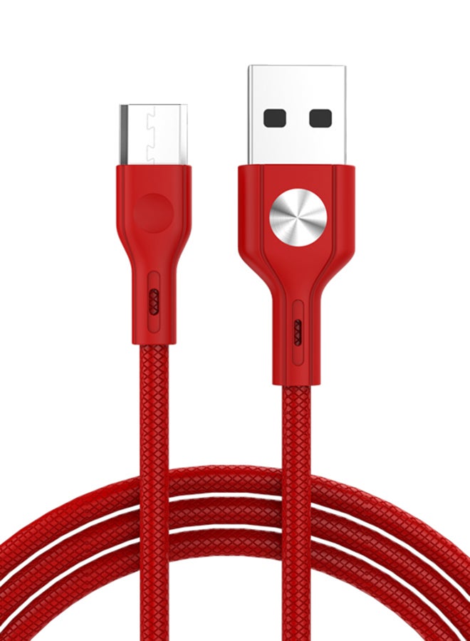 GOLF SPACE Micro Data Cable Red 