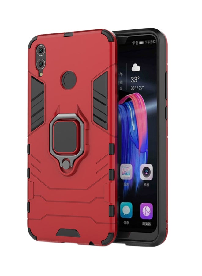 AUTO FOCUS - Protective Case Cover For Huawei Honor 8X/Honor View 10 Lite Red/Black - Image 1