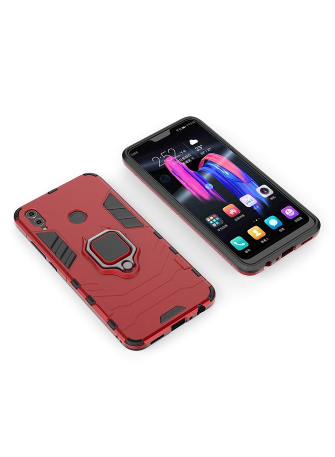 AUTO FOCUS - Protective Case Cover For Huawei Honor 8X/Honor View 10 Lite Red/Black - Image 1