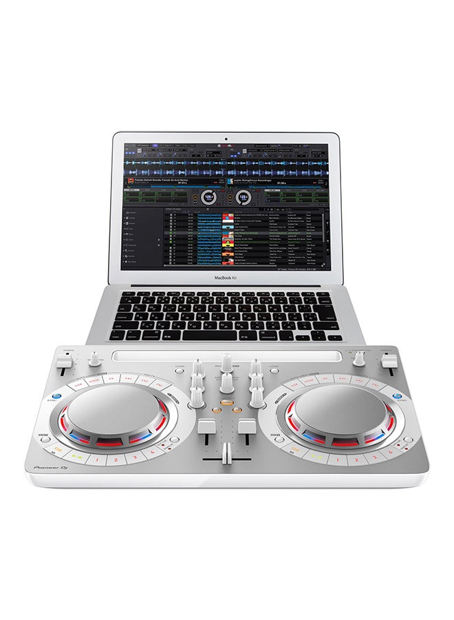 Compact DJ Software Controller DDJ-Wego 4 DDJ-Wego 4 White White