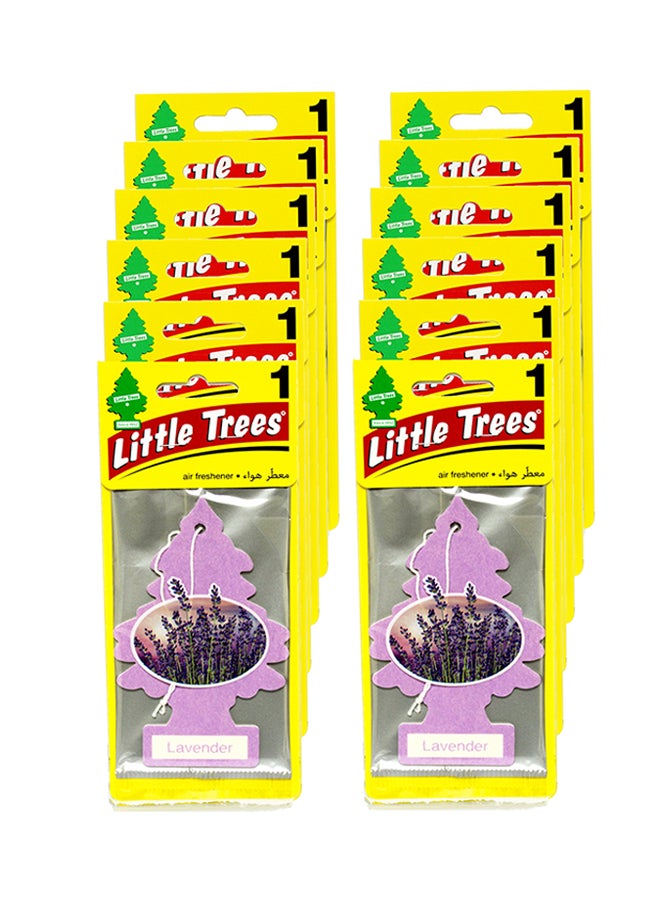 LITTLE TREES 12-Piece Card Air Freshener - Lavender 