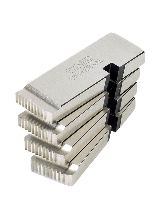 ريدجيد مجموعة لولبة مواسير من الستانلس ستيل من 4 قطع فضي 43467بوصة