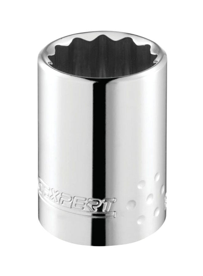 EXPERT Socket, E113836, 13mm, 12 Points Silver