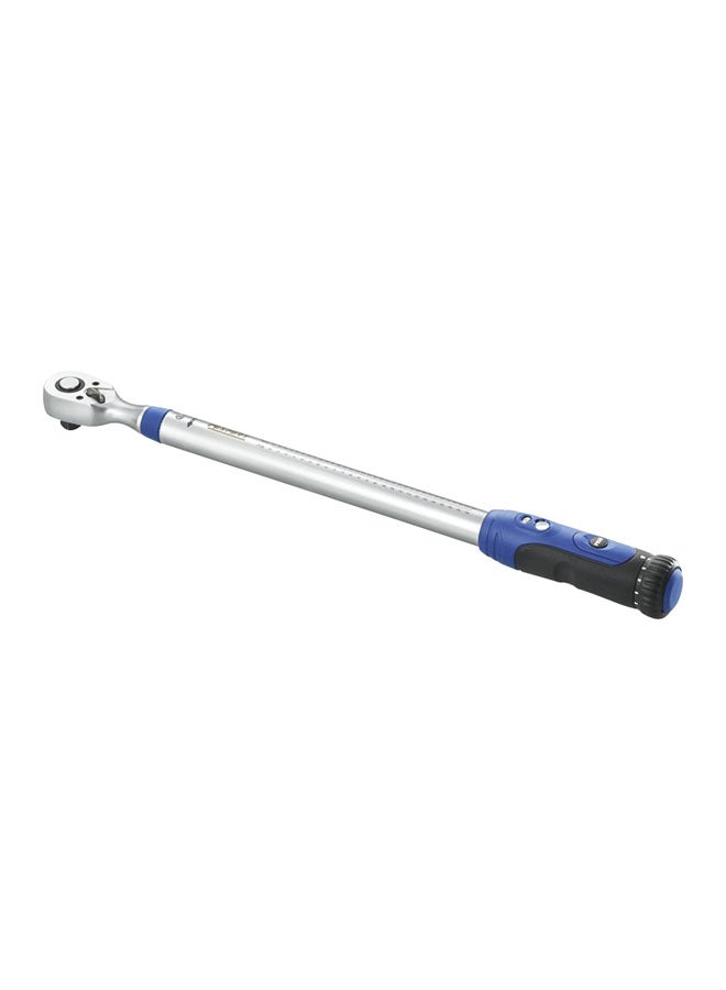 EXPERT Torque Wrench, E100108, 1/2 Inch Silver/Blue/Black 