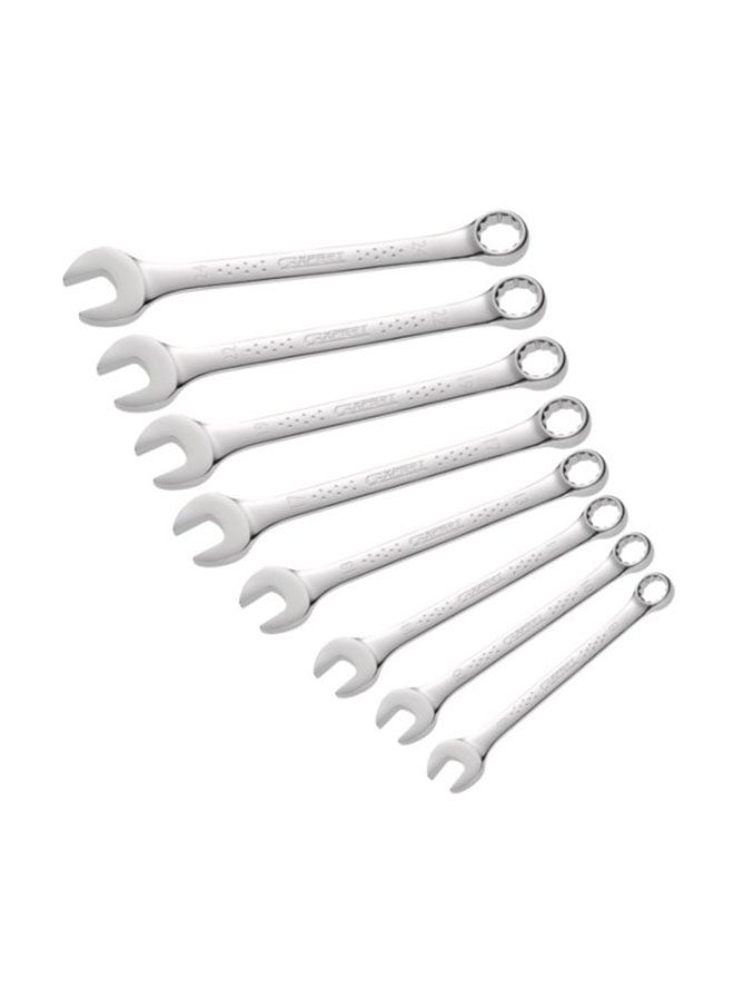EXPERT Combination Wrench Set, E110300, 8Pcs Silver  - Image 1