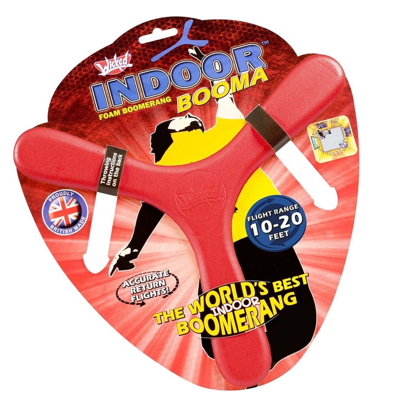 WICKED Assorted Indoor Booma Boomerang - Image 1