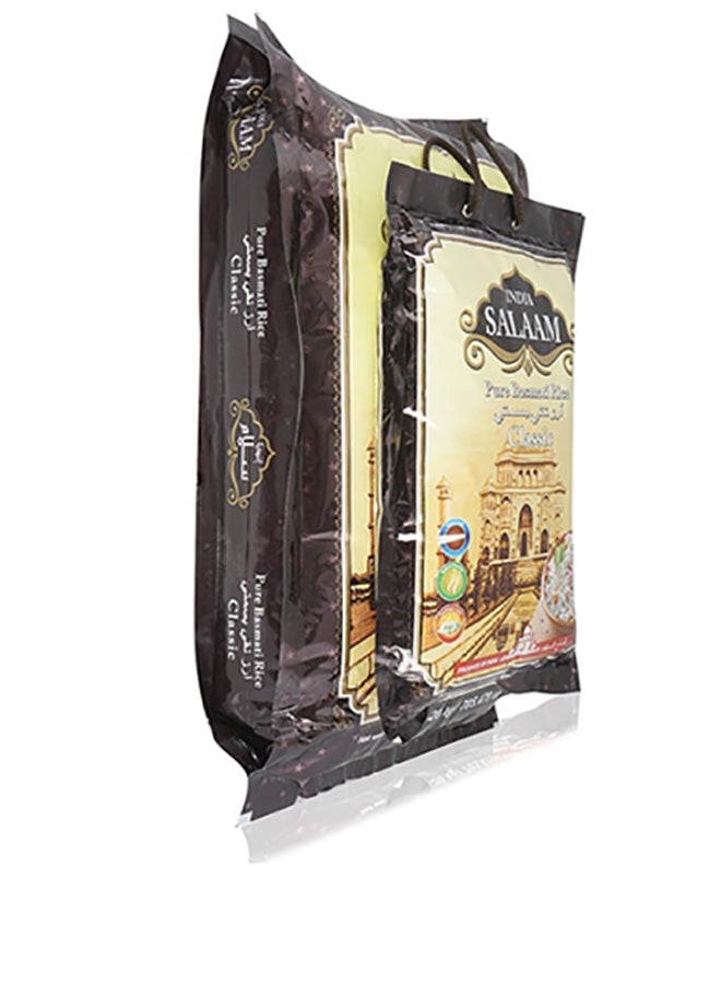INDIA SALAAM - Pack Of 2 Classic Pure Basmati Rice(20 + 5 kg) pack_of_2 - Image 1