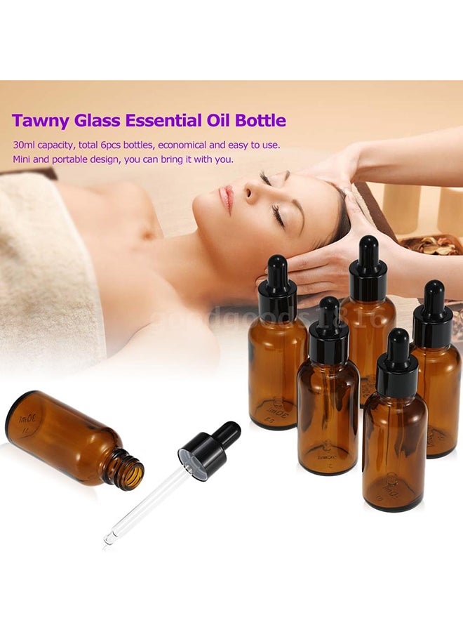Generic - 6-Piece Dropper Bottle Set Tawny - Image 1