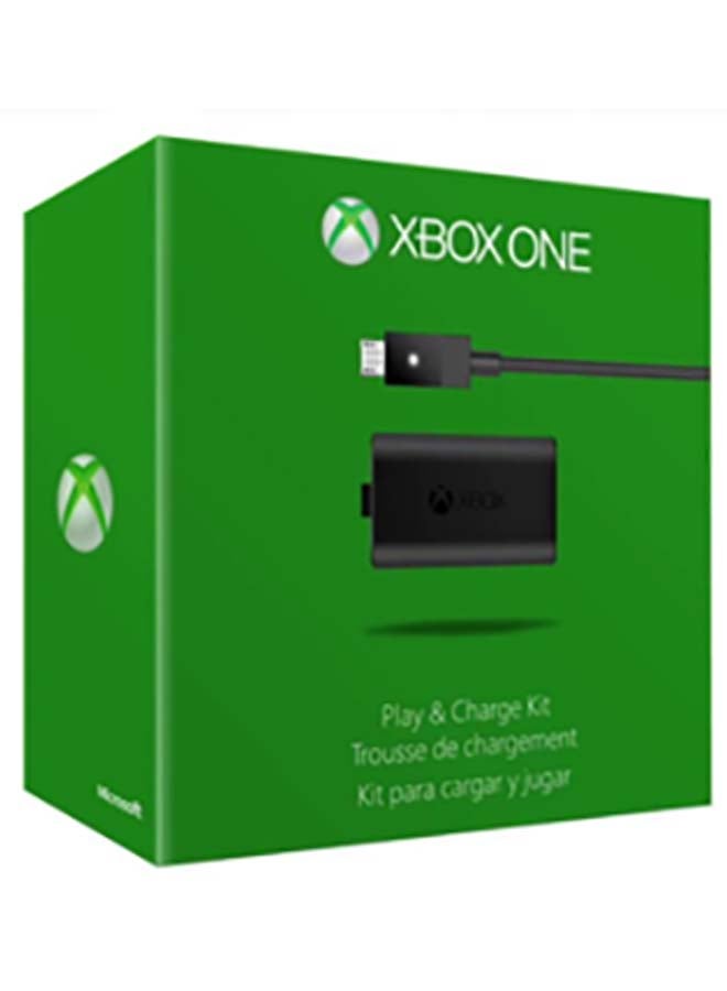 Microsoft - Play And Charge Wired Kit Controller For Xbox One - Image 1