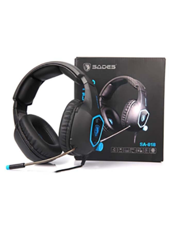 Sades SA818 Over-Ear Gaming Wired Headset With Mic  - Image 5