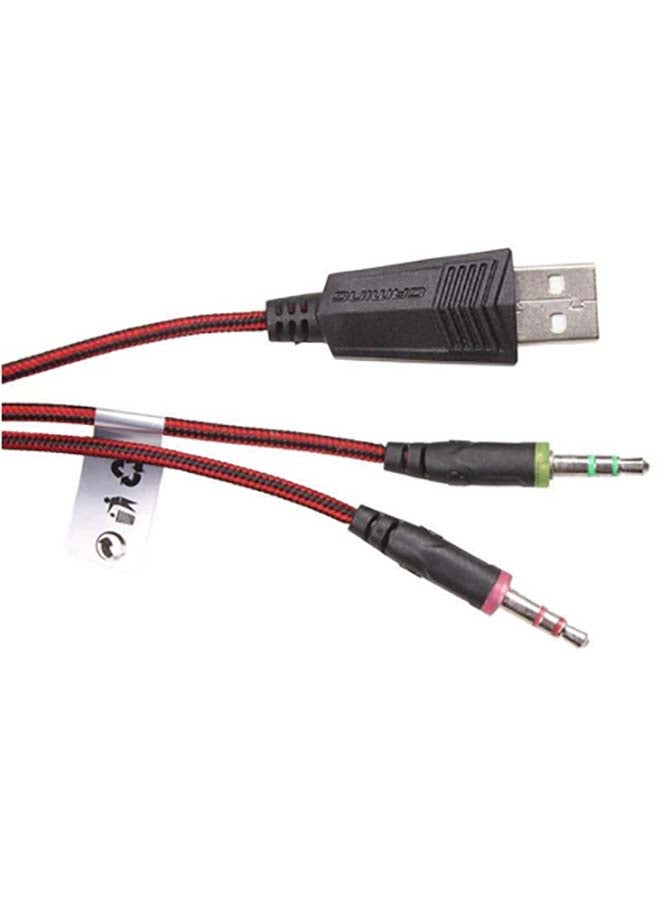 كوشن إيتش سماعة رأس ستيريو سلكية للألعاب بتصميم يغطي الأذن مزودة بميكروفون - Image 2