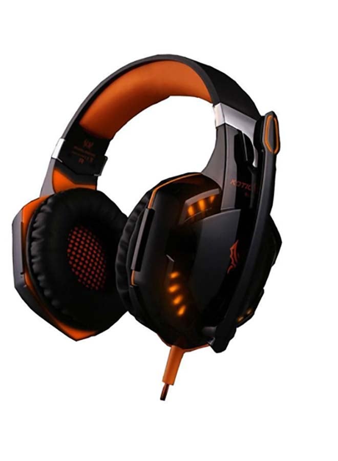 KOTION EACH Over-Ear Pro Gaming Stereo Wired Headset With Microphone For PS4/PS5/XOne/XSeries/NSwitch/PC - Image 2