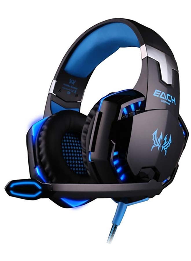كوشن إيتش Over-Ear Pro Gaming Stereo Wired Headset With Microphone For PS4/PS5/XOne/XSeries/NSwitch/PC - Image 2