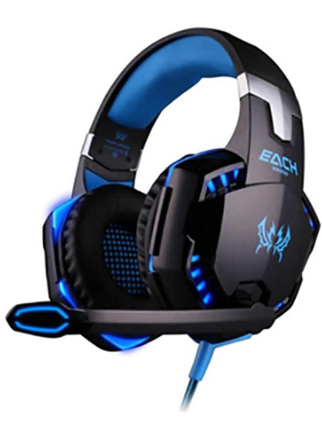 Stereo On-Ear Gaming Wired Headset With Microphone For PS4/PS5/XOne/XSeries/NSwitch/PC - Image 1