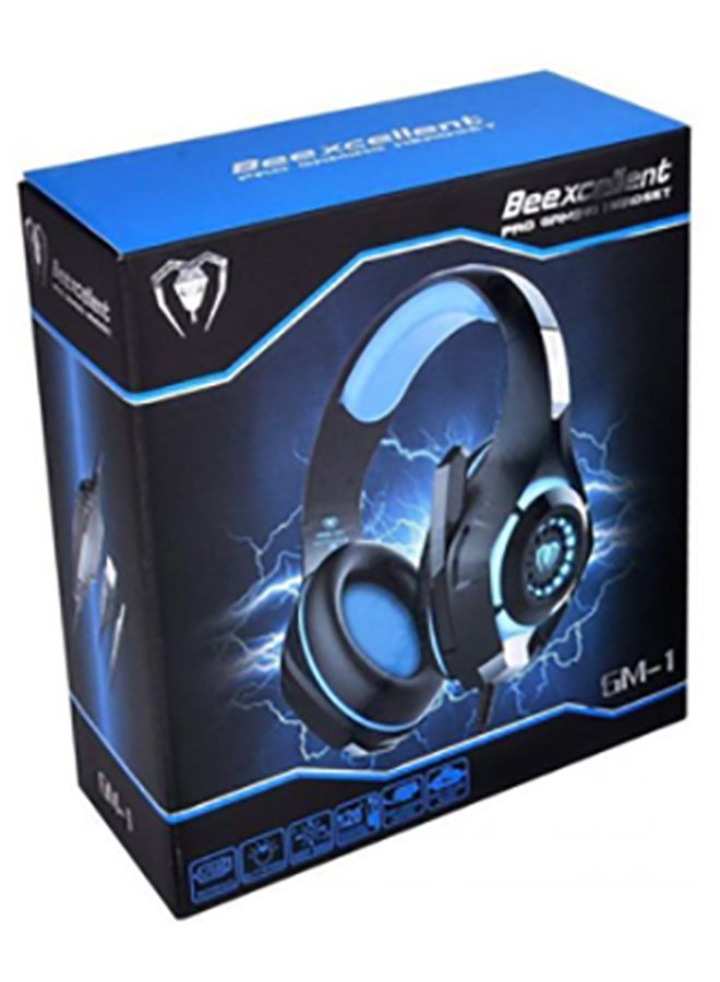 بي إكسلنت سماعة رأس سلكية للألعاب ستريو مع ميكروفون لأجهزة PS4/PS5/XOne/XSeries/NSwitch/PC