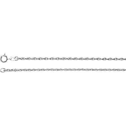 FB Jewels Sterling Silver Rope Chain Necklace  - Image 1