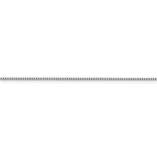 Jewels By Lux - Sterling Silver Box Chain Necklace - Image 1