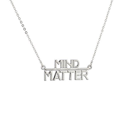 Lux Accessories Brass  Mind Over Matter Pendant Necklace - Image 4