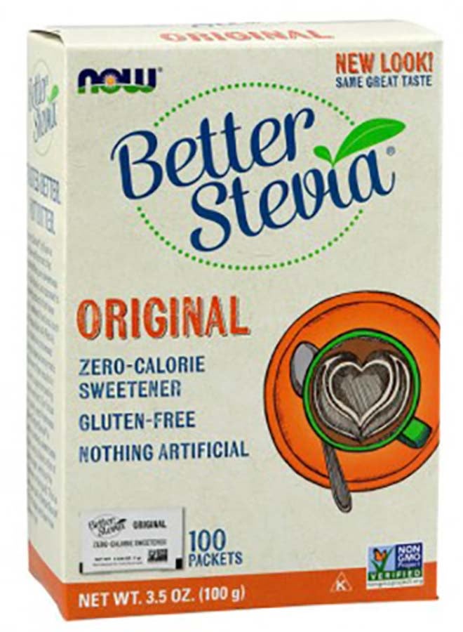 better stevia Pack Of 100 Now Better Stevia 100grams 