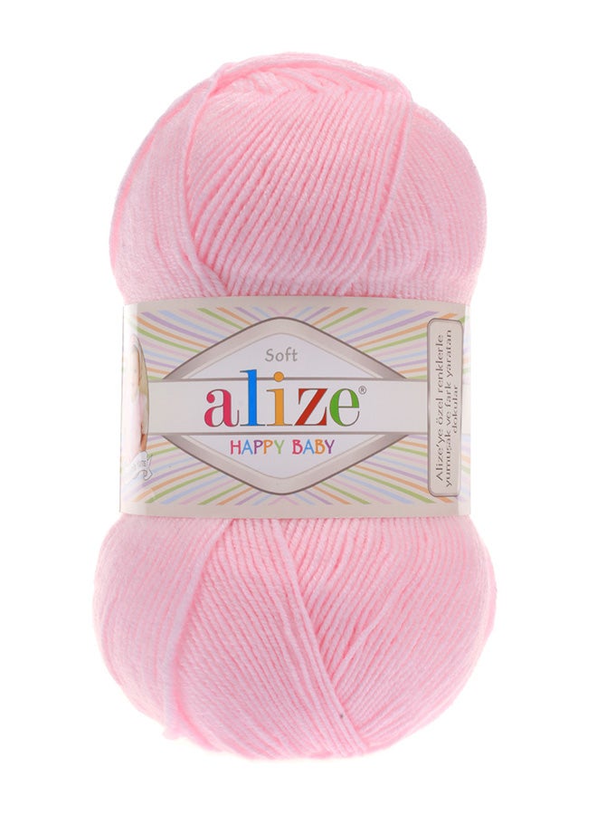 ALIZE Happy Baby Soft Hand Knitting Yarn Powder Pink 100grams