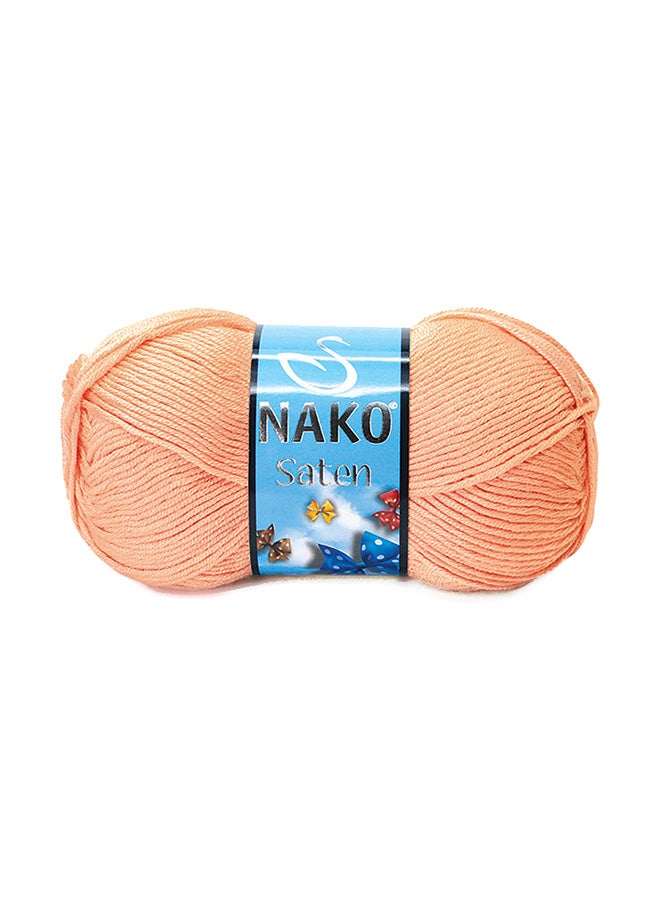 Nako Saten Hand Knitting Yarn Coral Reef No.771 100grams