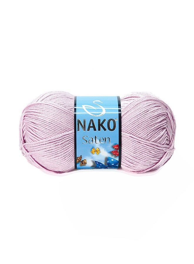 Nako Saten Hand Knitting Yarn Romantic Pink No.5117 100grams