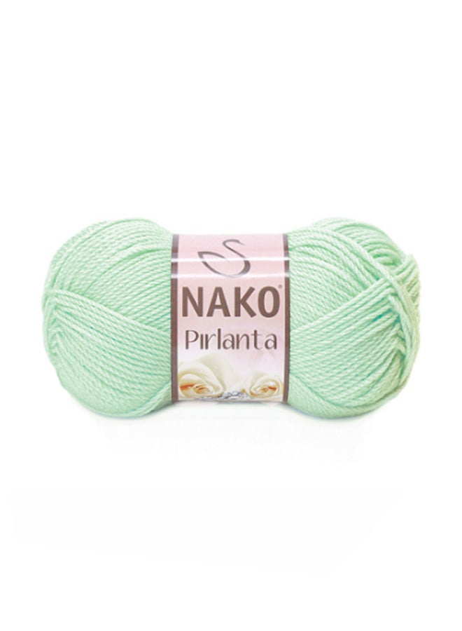 Nako - Pirlanta Hand Knitting Yarn Sea Foam Green No.10492 100grams - Image 1