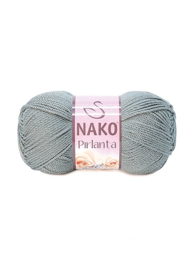 Nako Pirlanta Hand Knitting Yarn Grey No.6298 100grams