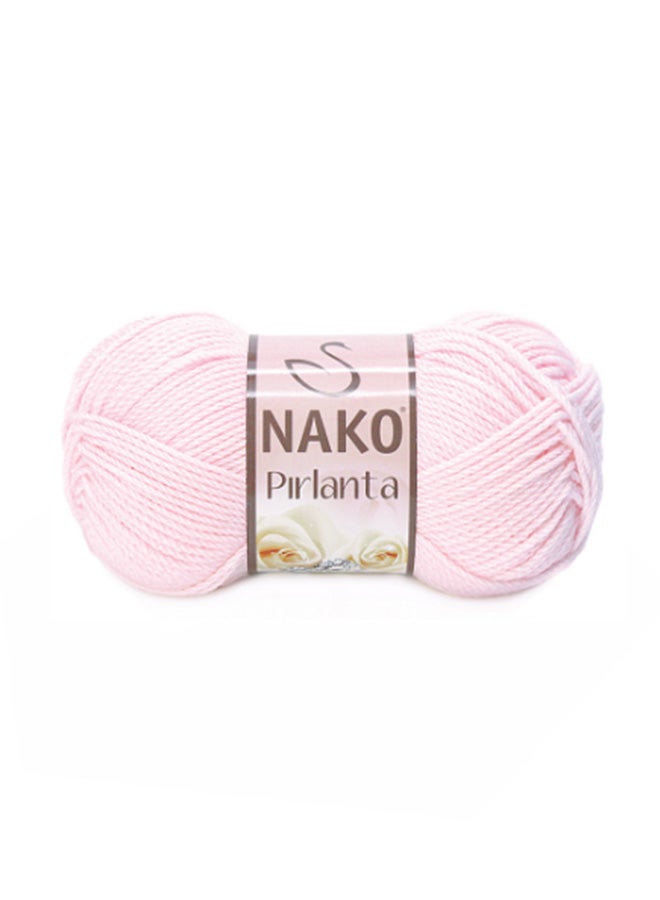Nako Pirlanta Hand Knitting Yarn Faded Pink No.4531 100grams