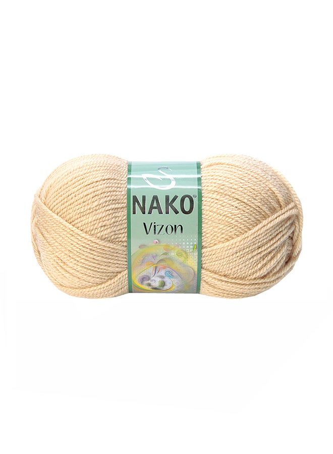 Nako Vizon Hand Knitting Yarn Camel Hair No.219 100grams 