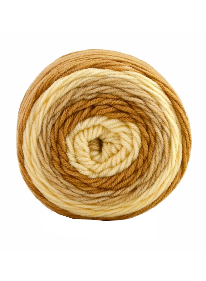 Sweet Roll Hand Knitting Yarn Peanut Butter Swirl 140grams