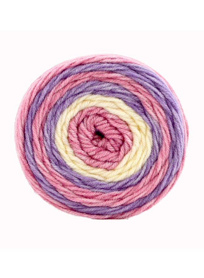 Sweet Roll Hand Knitting Yarn 1047-24 Birthday Cake Pop 140grams
