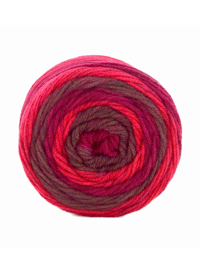 Sweet Roll Hand Knitting Yarn 1047-04 Cherry Swirl 140grams