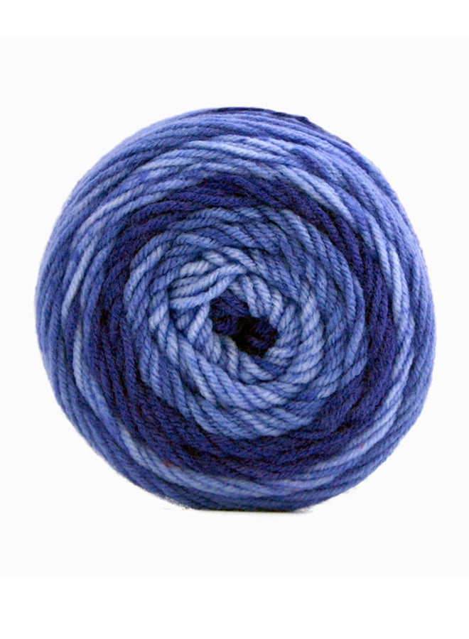 Sweet Roll Hand Knitting Yarn 1047-02 Blueberry Swirl 140grams