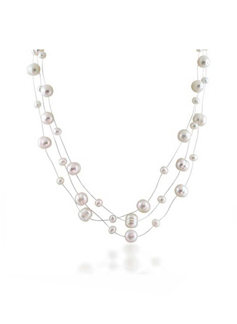 BLING JEWELRY - Silver Plated Brass Chain Necklace - Image 1
