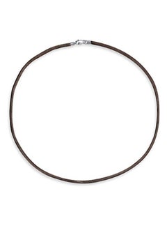 Silver Plated Basemetal Cord Necklace
