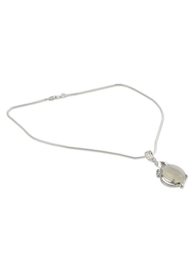 NOVICA Sterling Silver Pendant Necklace  - Image 2